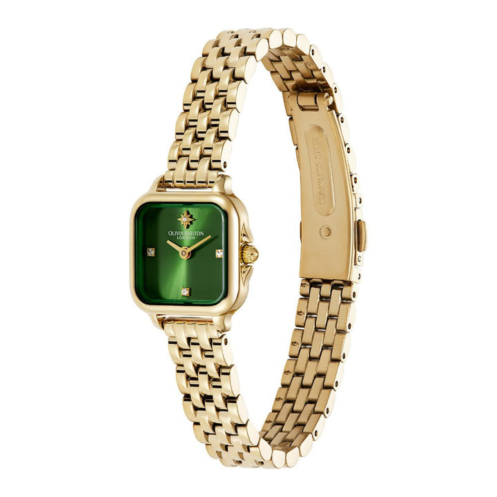 Olivia Burton Gold Mini Grosvenor Stainless Steel Watch - MococoOlivia Burton240003647613272677264Watch