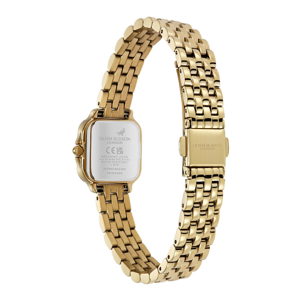 Olivia Burton Gold Mini Grosvenor Stainless Steel Watch - MococoOlivia Burton240003647613272677264Watch