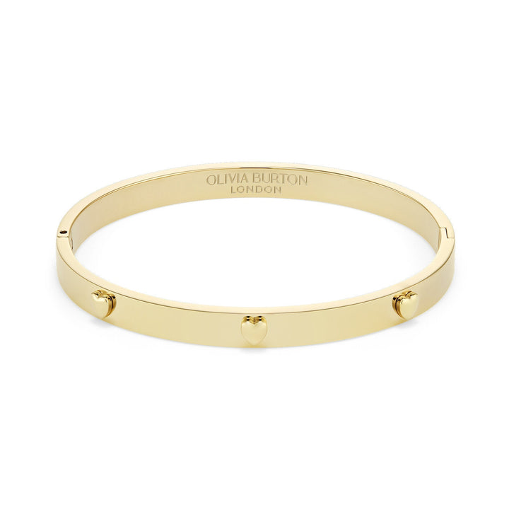 Olivia Burton Gold Mini Heart Bangle - MococoOlivia Burton24100466Bracelets