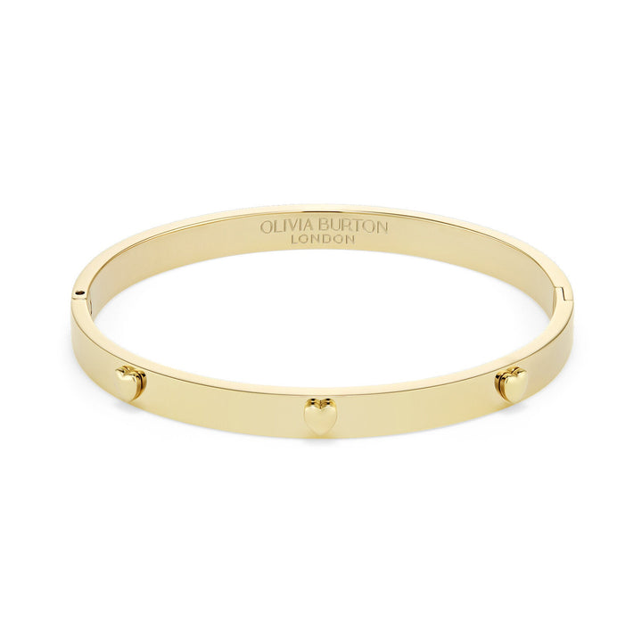 Olivia Burton Gold Mini Heart Bangle - MococoOlivia Burton24100466Bangle