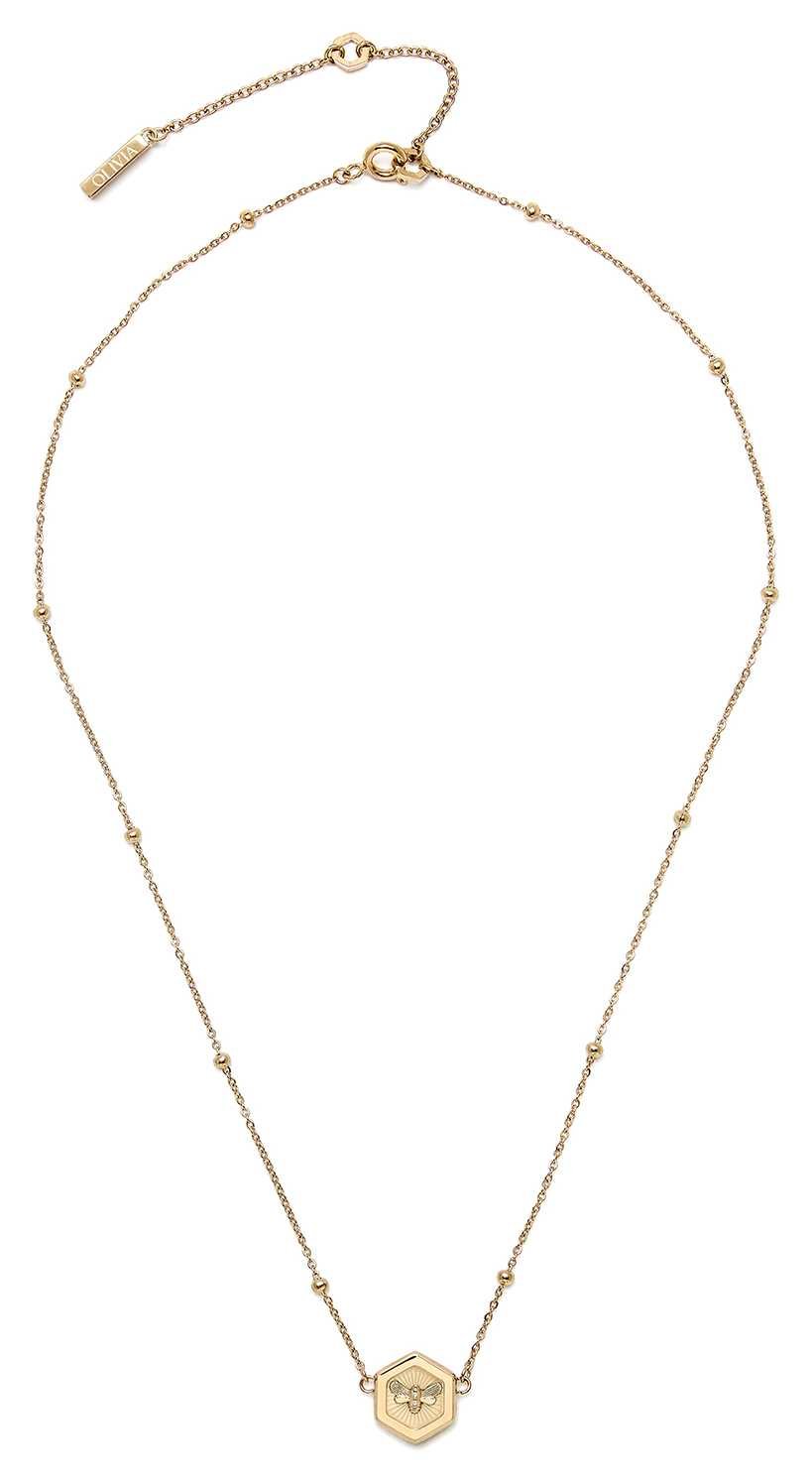 Olivia Burton Gold Minima Bee Pendant Necklace - MococoOlivia Burton241000967613272562201Necklaces