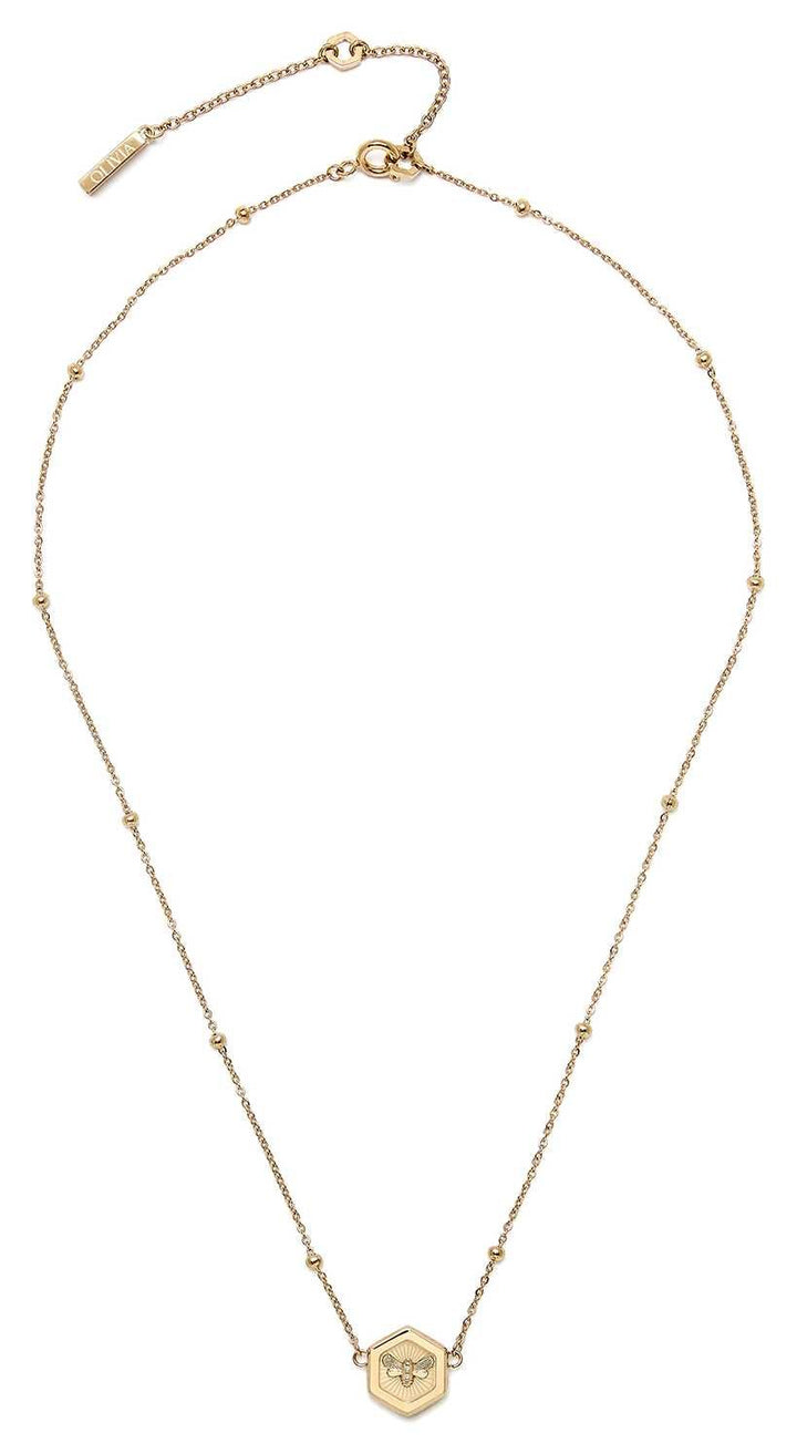 Olivia Burton Gold Minima Bee Pendant Necklace - MococoOlivia Burton241000967613272562201Necklaces