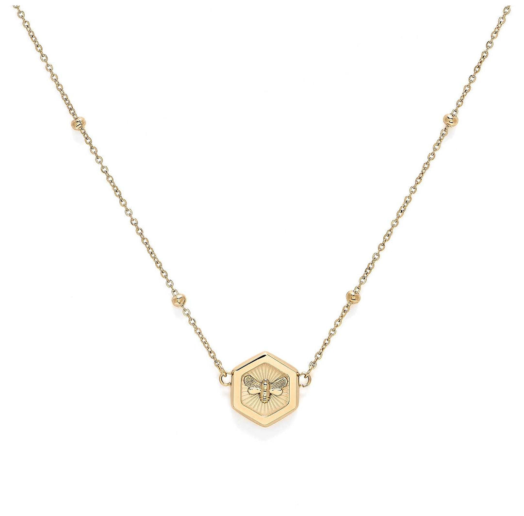 Olivia Burton Gold Minima Bee Pendant Necklace - MococoOlivia Burton241000967613272562201Necklaces