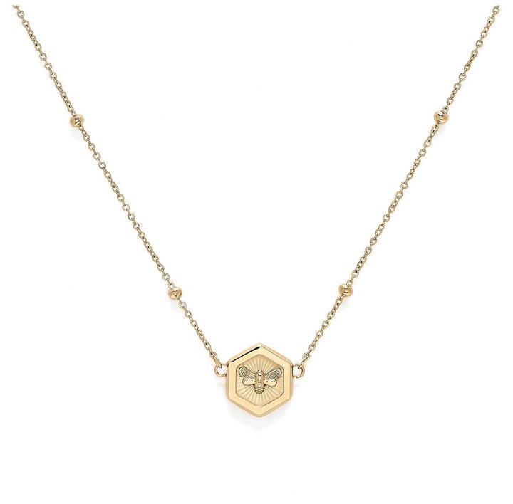 Olivia Burton Gold Minima Bee Pendant Necklace - MococoOlivia Burton241000967613272562201Necklaces