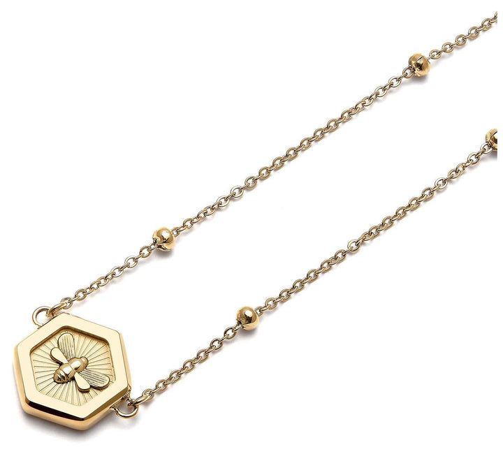 Olivia Burton Gold Minima Bee Pendant Necklace - MococoOlivia Burton241000967613272562201Necklaces