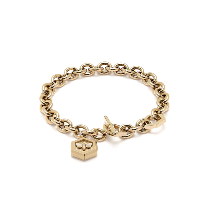 Olivia Burton Gold Minima Bee Toggle Bracelet - MococoOlivia Burton241001037613272562270Bracelets