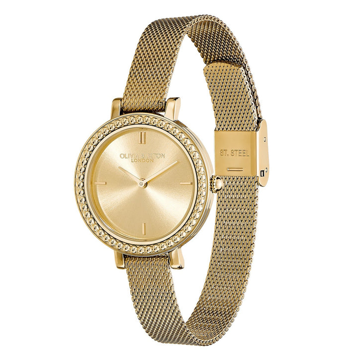 Olivia Burton Gold Vintage Bead Sunray Dial Watch - MococoOlivia Burton240001617613272586078Watches and Accessories