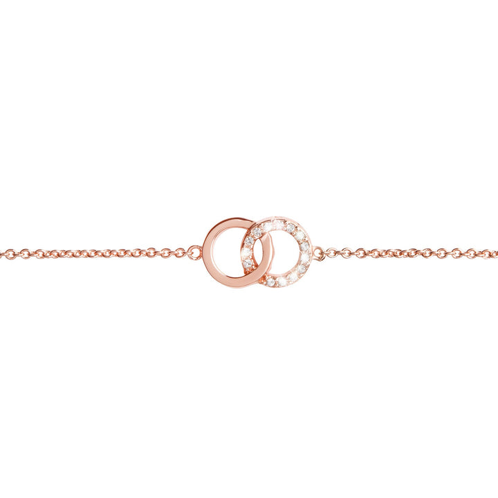 Olivia Burton Rose Gold Bejewelled Interlink Chain Bracelet - MococoOlivia BurtonOBJCOB089010612120012Bracelets