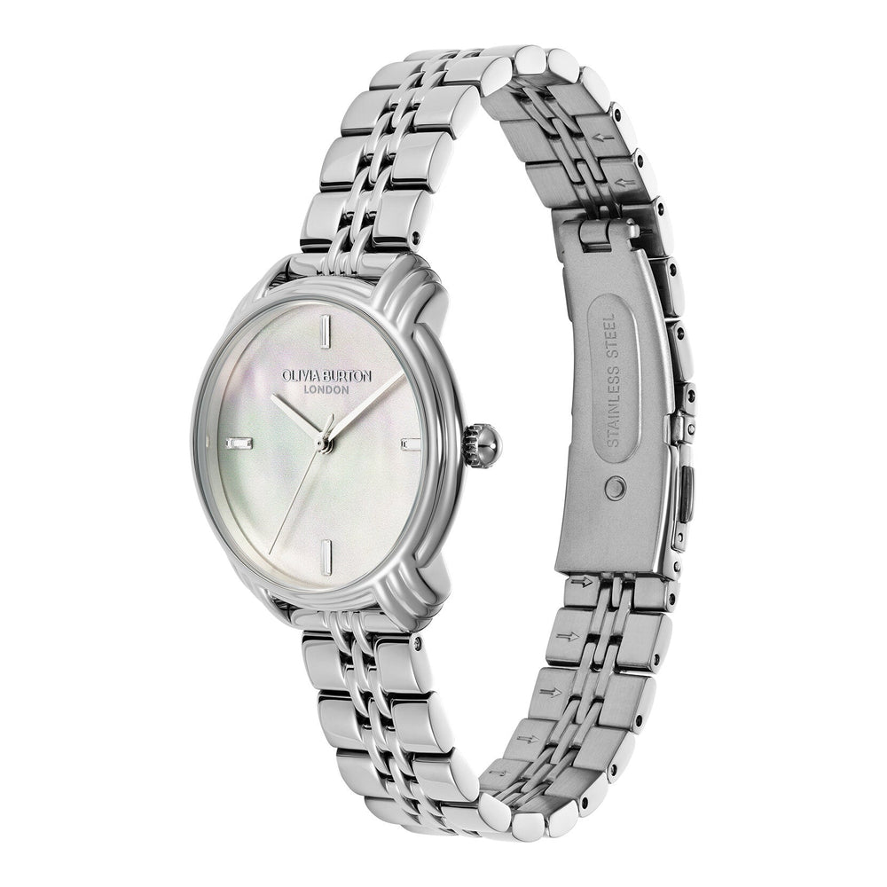 Olivia Burton Silver Art Deco 2.0 30mm Bracelet Watch - MococoOlivia Burton24000293Watches and Accessories