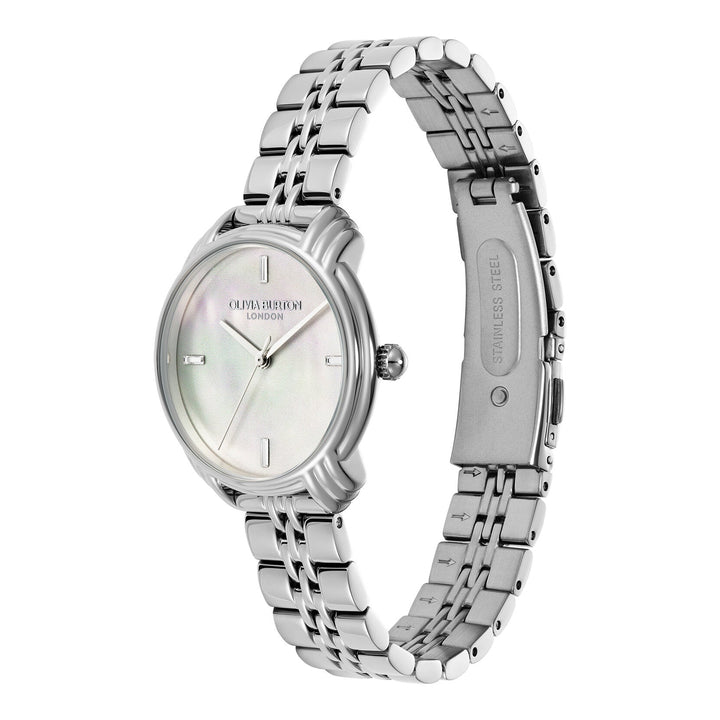Olivia Burton Silver Art Deco 2.0 30mm Bracelet Watch - MococoOlivia Burton24000293Watch