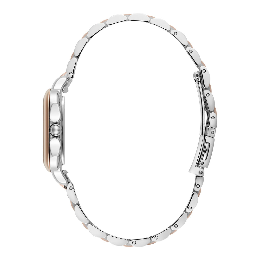 Olivia Burton Silver & Carnation Grosvenor White Dial Watch - MococoOlivia Burton240001257613272585712Watches and Accessories