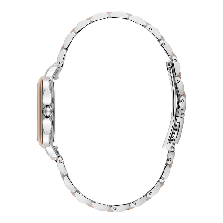 Olivia Burton Silver & Carnation Grosvenor White Dial Watch - MococoOlivia Burton240001257613272585712Watches and Accessories