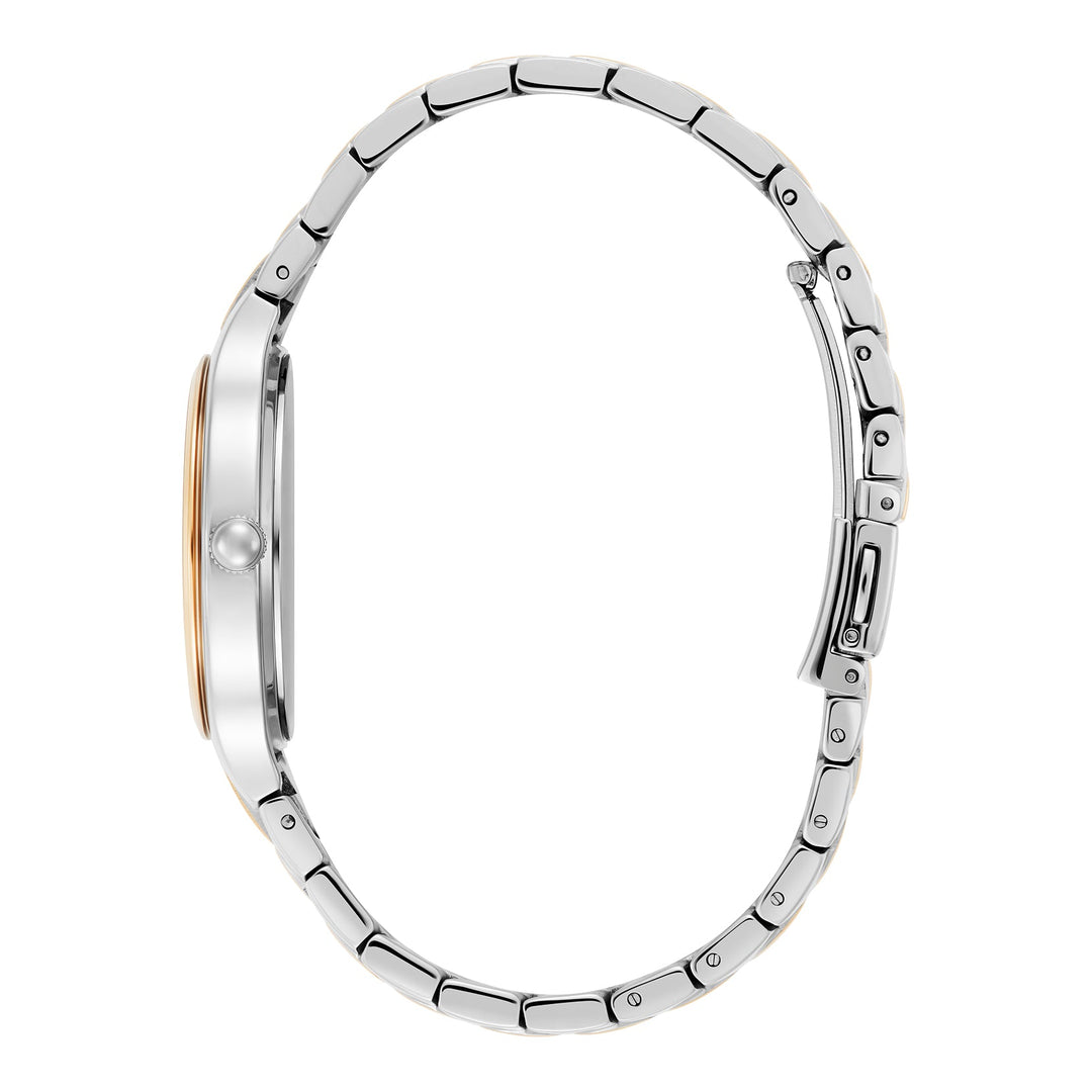 Olivia Burton Silver & Carnation Lea White Dial Watch - MococoOlivia Burton240002117613272610605Watches and Accessories