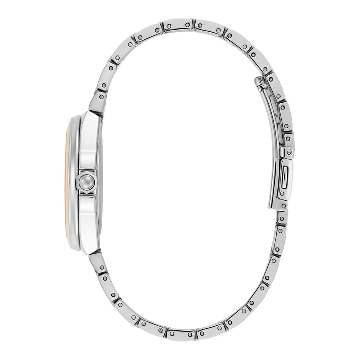 Olivia Burton Silver & Carnation Lustre Blue Dial Watch - MococoOlivia Burton240002047613272610537Watches and Accessories