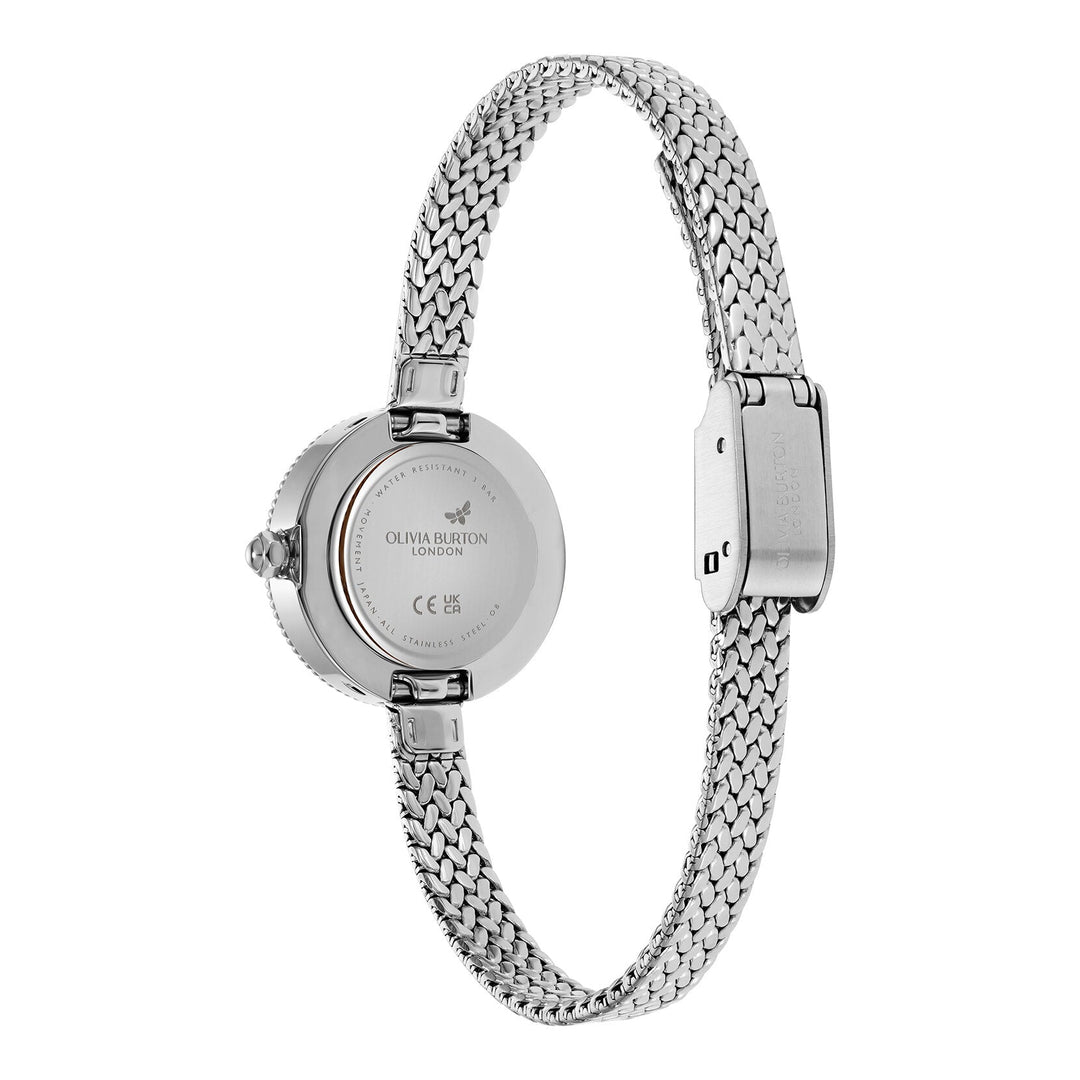 Olivia Burton Silver Finery 20mm Mesh Watch - MococoOlivia Burton24000278Watch