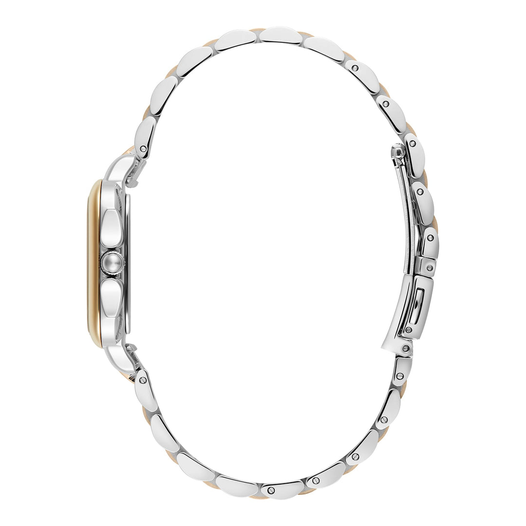 Olivia Burton Silver & Gold Grosvenor Black Dial Watch - MococoOlivia Burton240001247613272585705Watches and Accessories