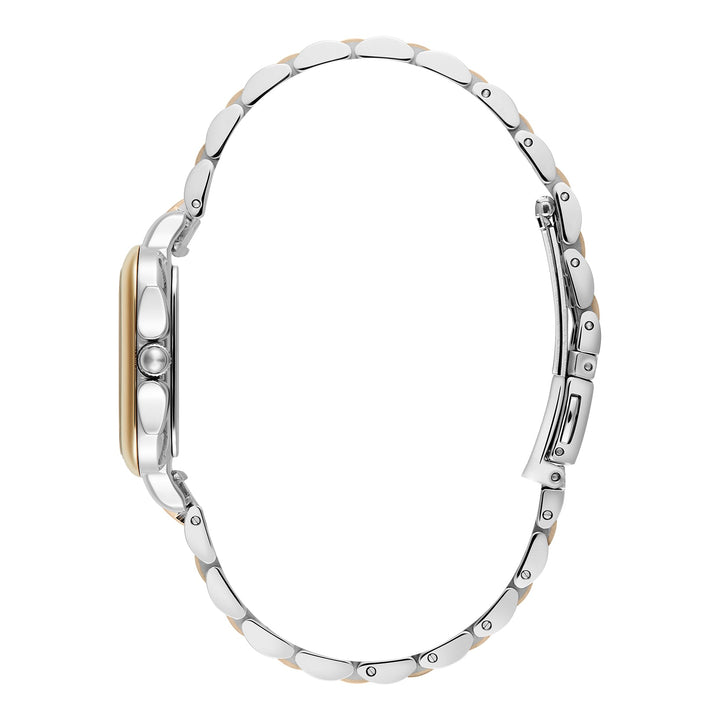 Olivia Burton Silver & Gold Grosvenor Black Dial Watch - MococoOlivia Burton240001247613272585705Watches and Accessories