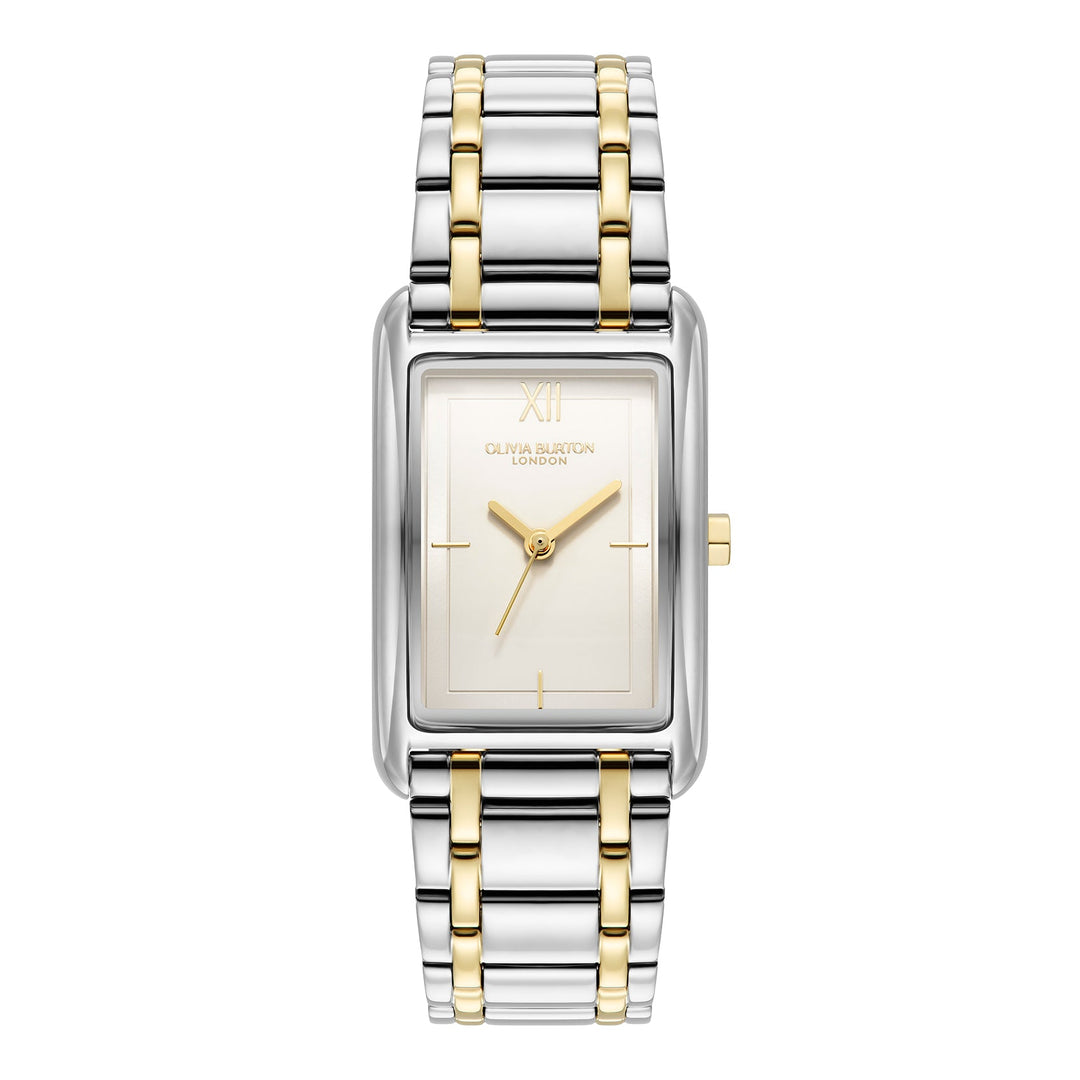 Olivia Burton Silver & Gold Grove White Dial Watch - MococoOlivia Burton240001977613272610469Watches and Accessories