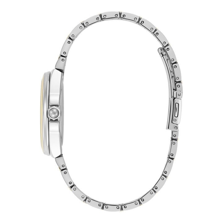 Olivia Burton Silver & Gold Lustre Gold Dial Watch - MococoOlivia Burton240002037613272610520Watches and Accessories