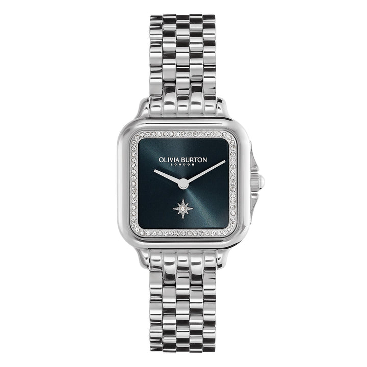 Olivia Burton Silver Grosvenor Square Dial Watch - MococoOlivia Burton240000837613272561563Watches and Accessories