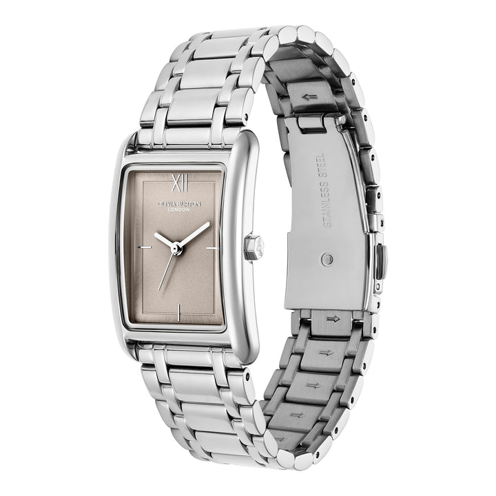 Olivia Burton Silver Grove White Dial Watch - MococoOlivia Burton240001947613272610438Watches and Accessories