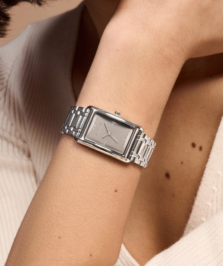Olivia Burton Silver Grove White Dial Watch - MococoOlivia Burton240001947613272610438Watches and Accessories