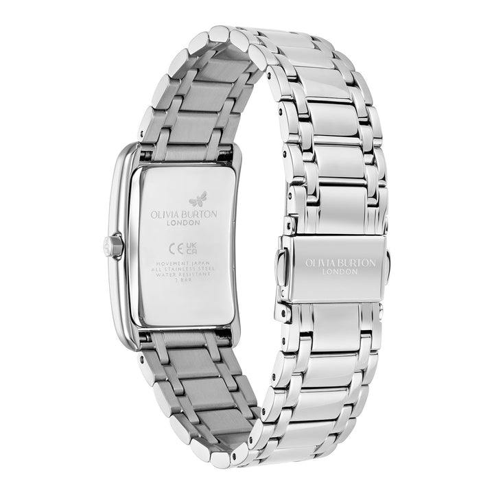 Olivia Burton Silver Grove White Dial Watch - MococoOlivia Burton240001947613272610438Watches and Accessories
