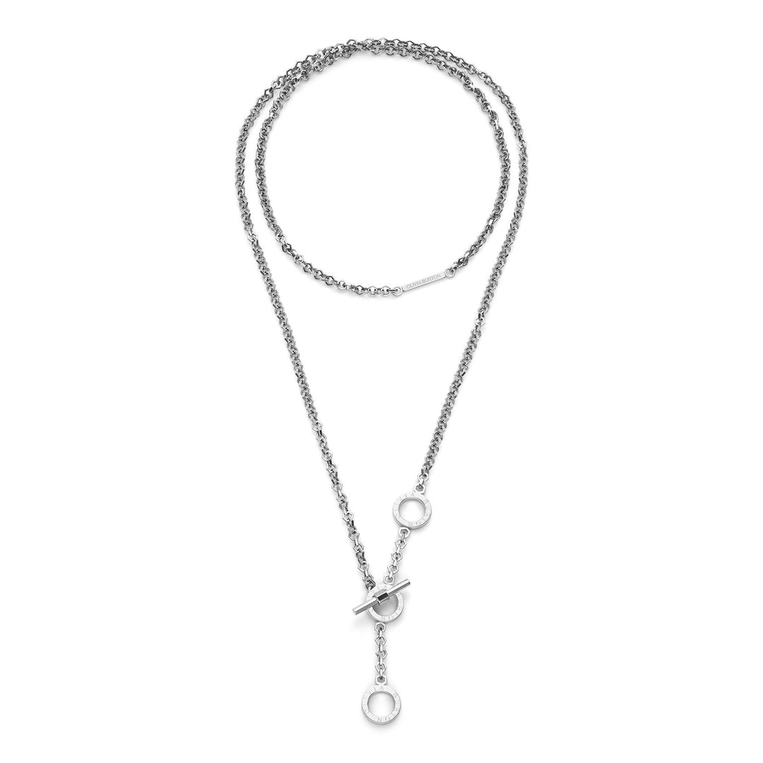 Olivia Burton Silver Honeycomb Toggle Necklace - MococoOlivia Burton241002707613272611183Necklaces