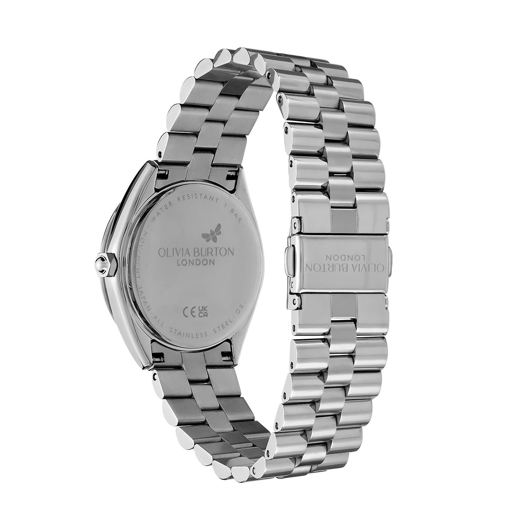 Olivia Burton Silver & Rose Sunray Dial Watch - MococoOlivia Burton240001347613272585804Watches and Accessories