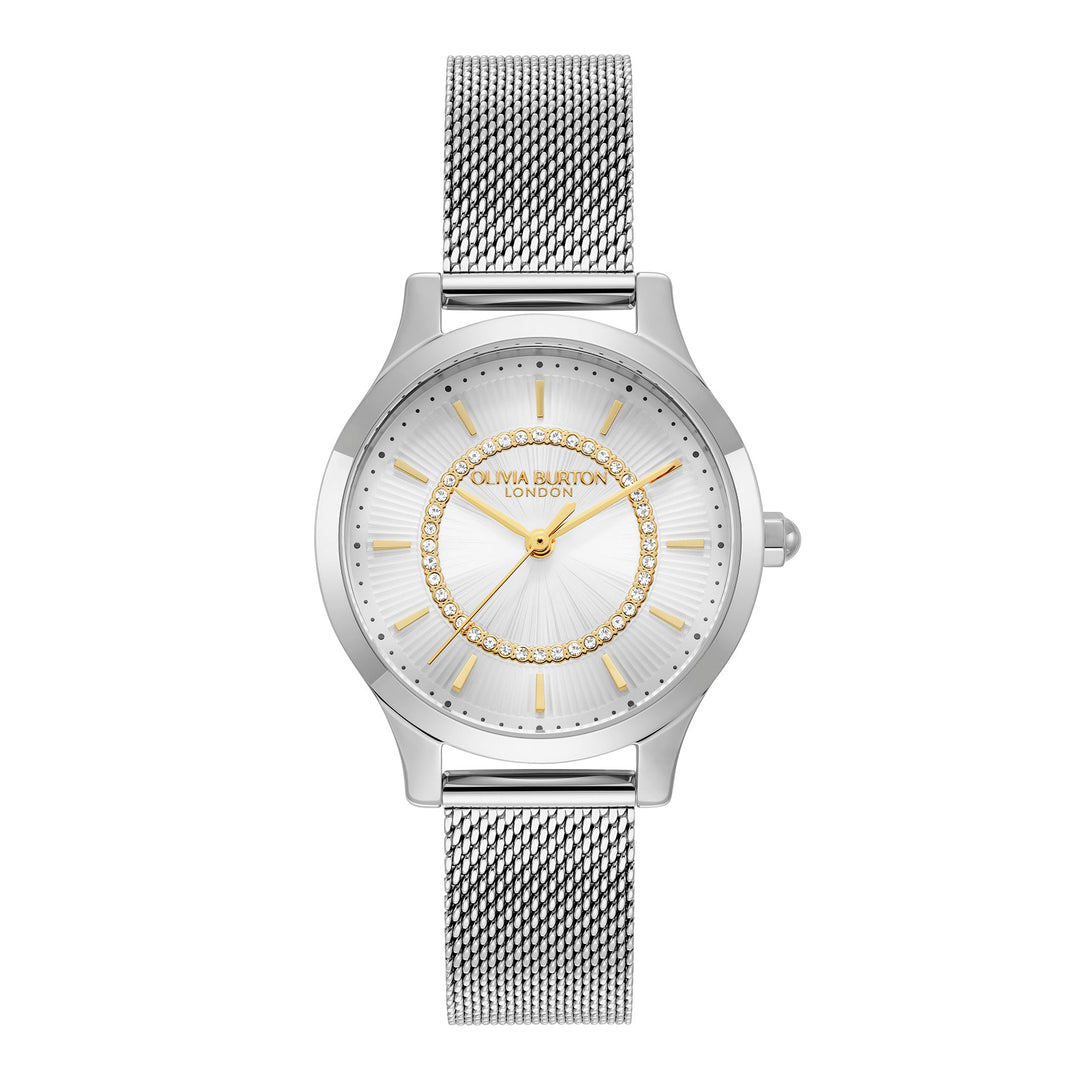 Olivia Burton Silver Wonderlust White Dial Watch - MococoOlivia Burton240002127613272618359Watches and Accessories