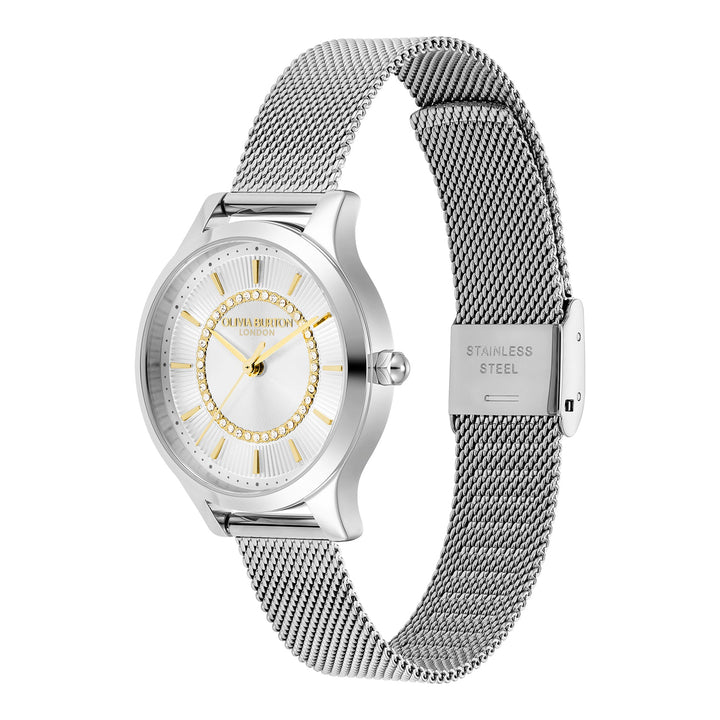 Olivia Burton Silver Wonderlust White Dial Watch - MococoOlivia Burton240002127613272618359Watches and Accessories