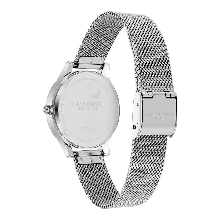 Olivia Burton Silver Wonderlust White Dial Watch - MococoOlivia Burton240002127613272618359Watches and Accessories
