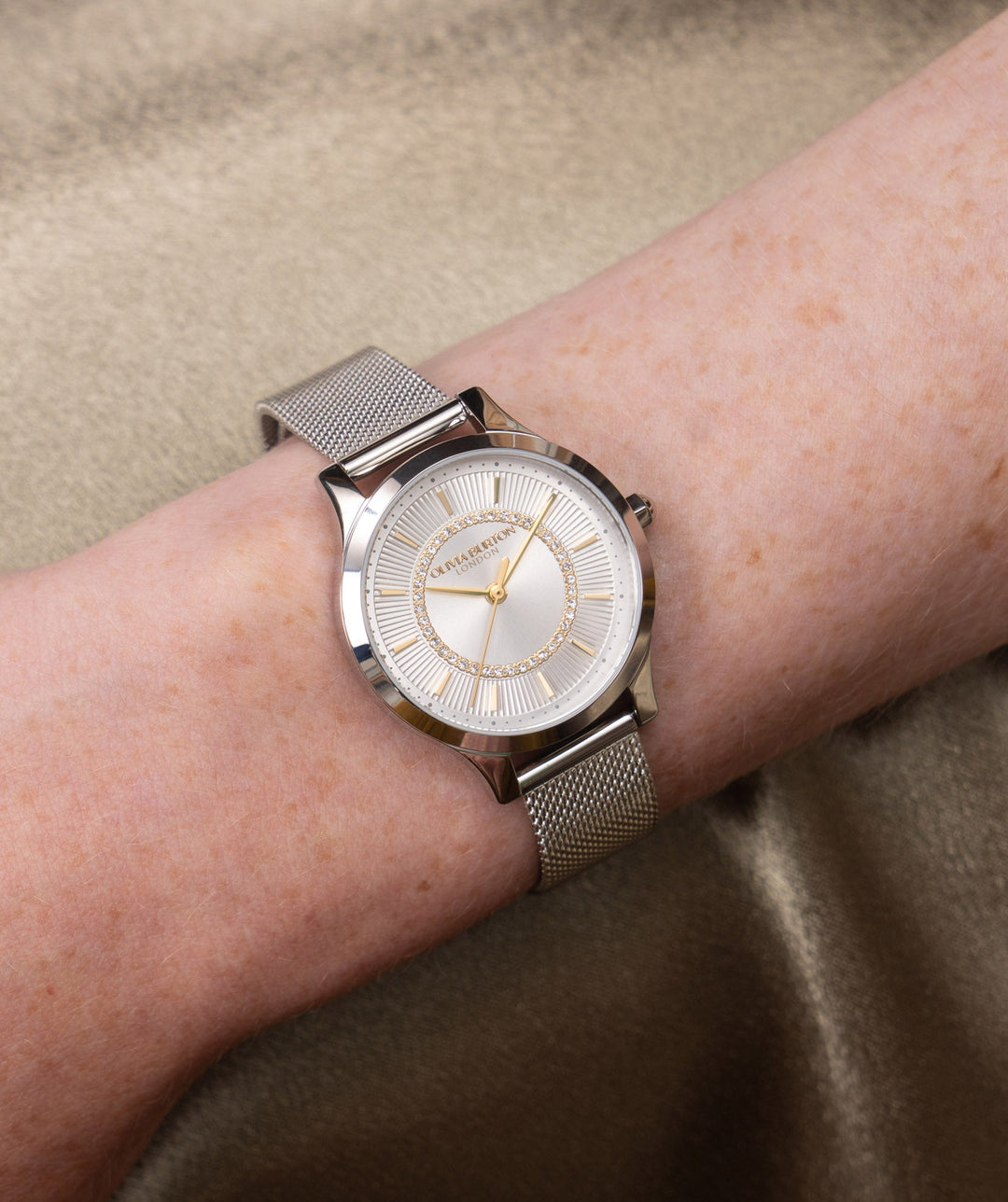 Olivia Burton Silver Wonderlust White Dial Watch - MococoOlivia Burton240002127613272618359Watches and Accessories