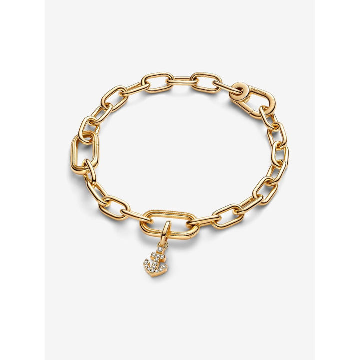 Pandora 14K Gold Plated Anchor Mini Dangle Charm Image 6