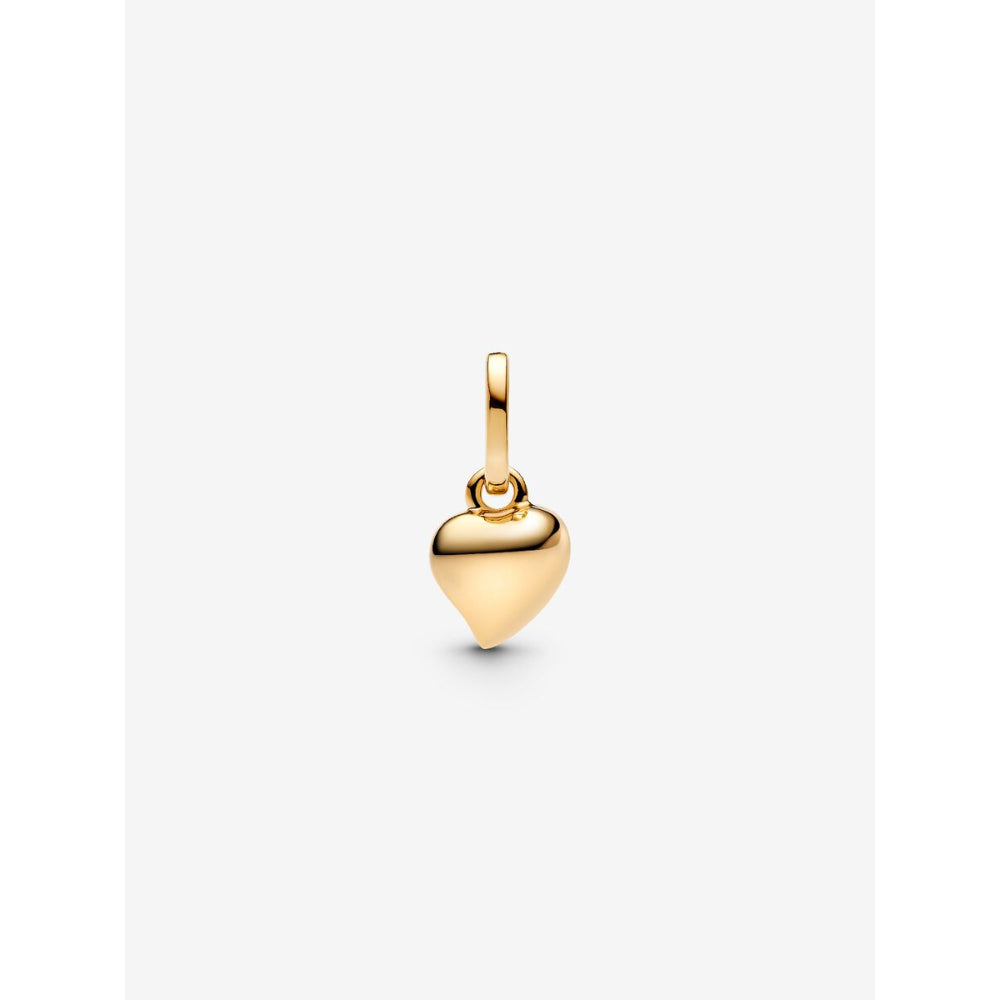 Pandora 14K Gold Plated Heart Mini Dangle Charm Image 7