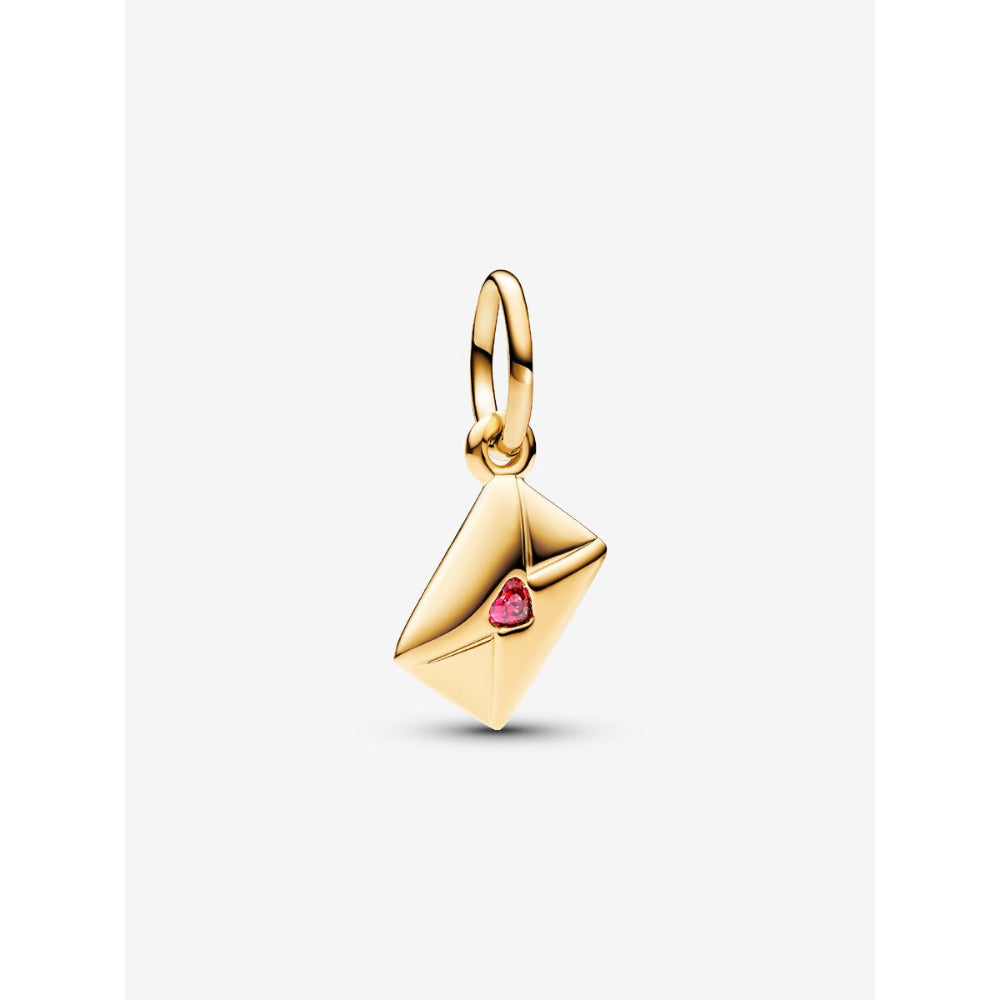 Pandora 14K Gold Plated Love Letter Envelope Dangle Charm Image 1