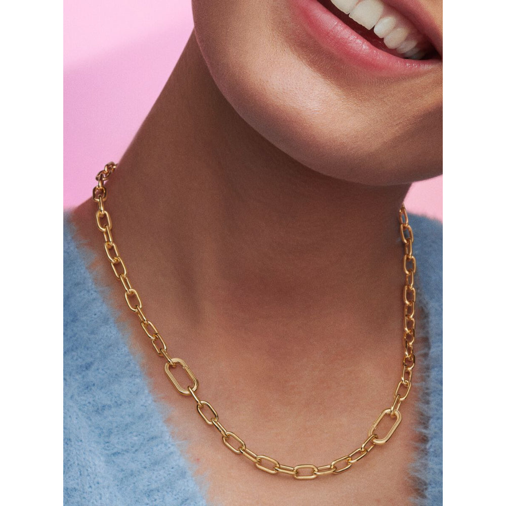 Pandora 14K Gold Plated Me Small - Link Chain Necklace Image 2