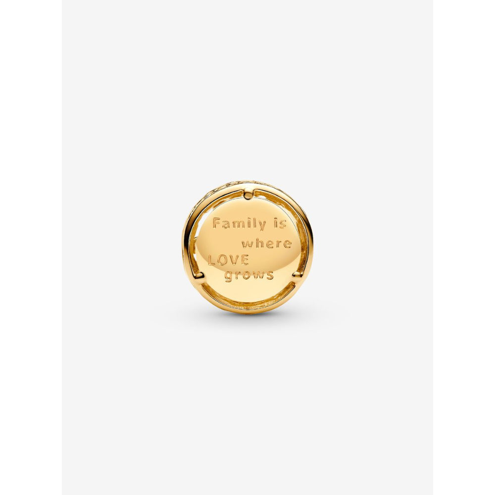Pandora 14K Gold Plated Openwork Family Roots Charm Image 2