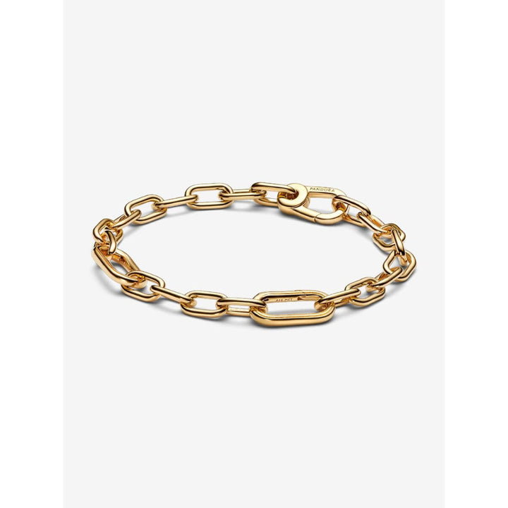 Pandora 14K Gold Plated Small - Link Chain Bracelet Image 1