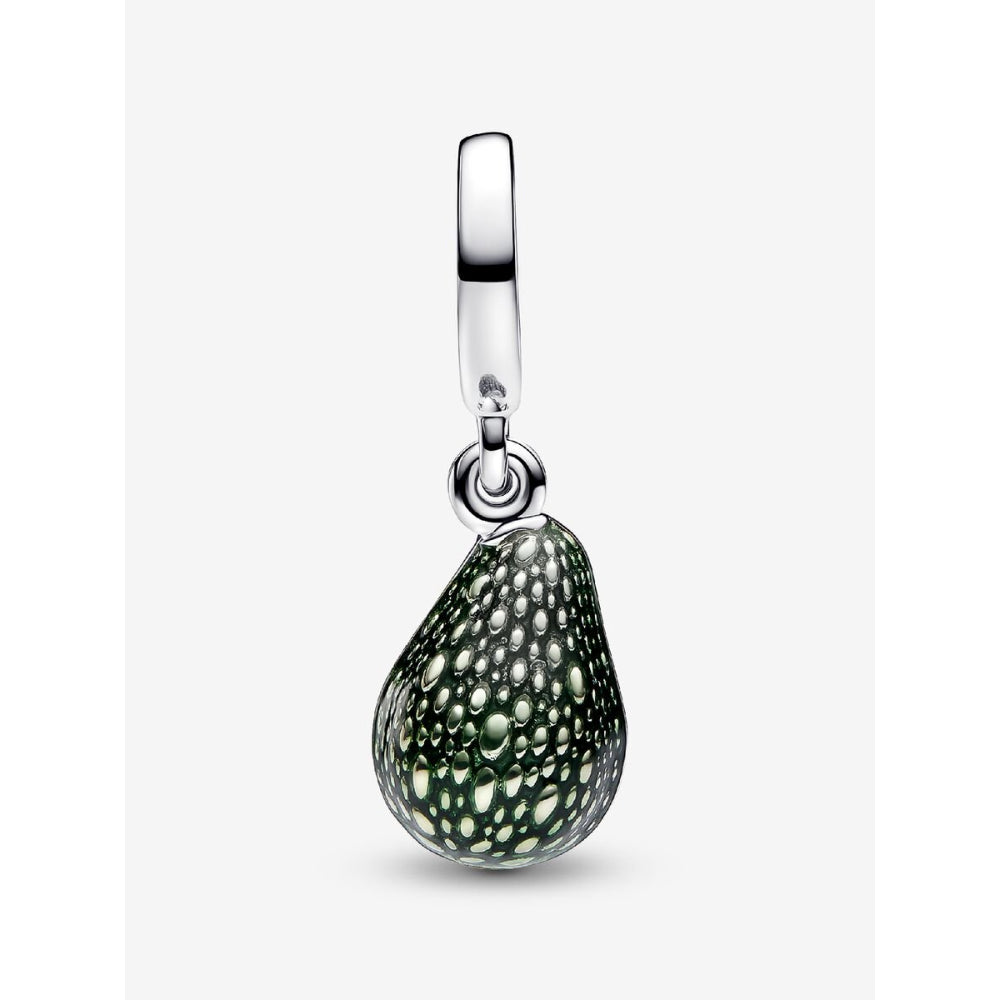 Pandora 14K Gold Plated Sterling Silver Avocado Double Dangle Charm Image 4