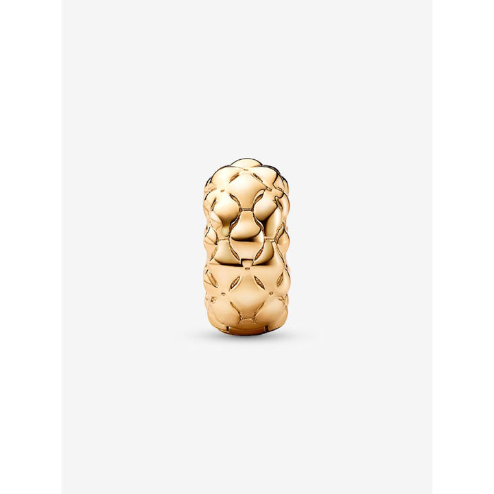 Pandora 14K Gold Plated Studded Clip Charm Image 5
