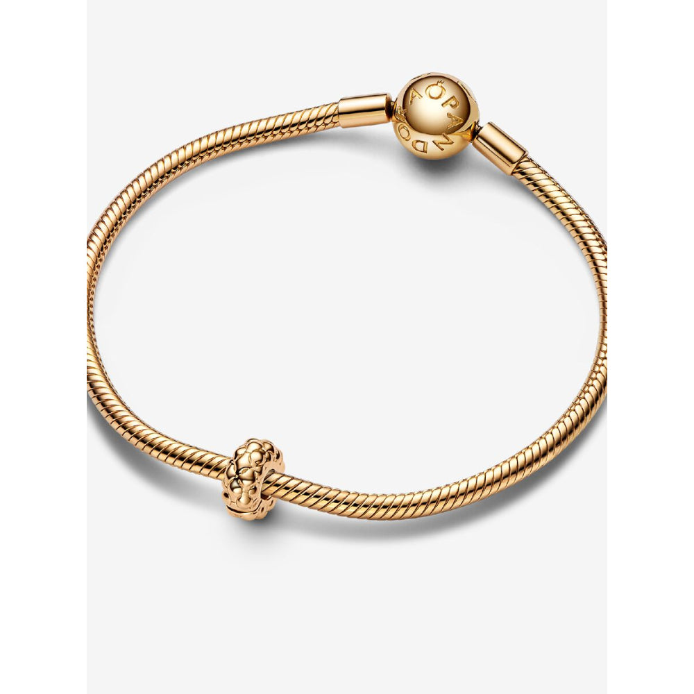 Pandora 14K Gold Plated Studded Clip Charm Image 6