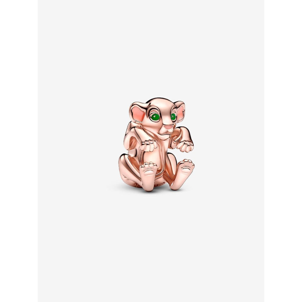 Pandora 14K Rose Gold Plated Disney The Lion King Nala Charm Image 1
