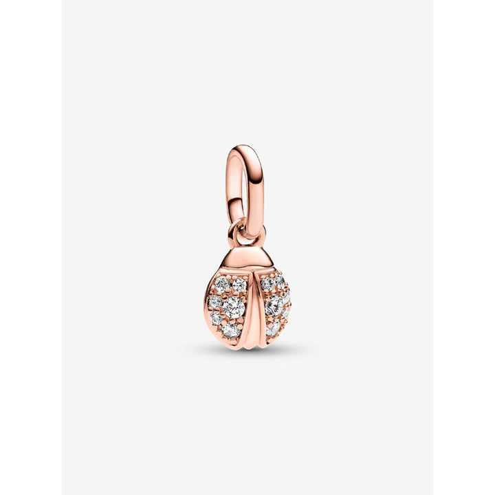 Pandora 14K Rose Gold Plated Me Lucky Ladybird Mini Dangle Charm Image 1