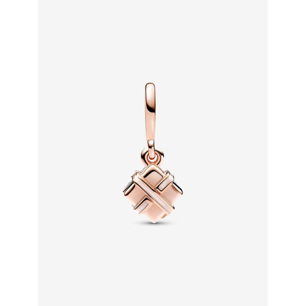 Pandora 14K Rose Gold Plated Openable Birthday Gift Dangle Charm Image 4