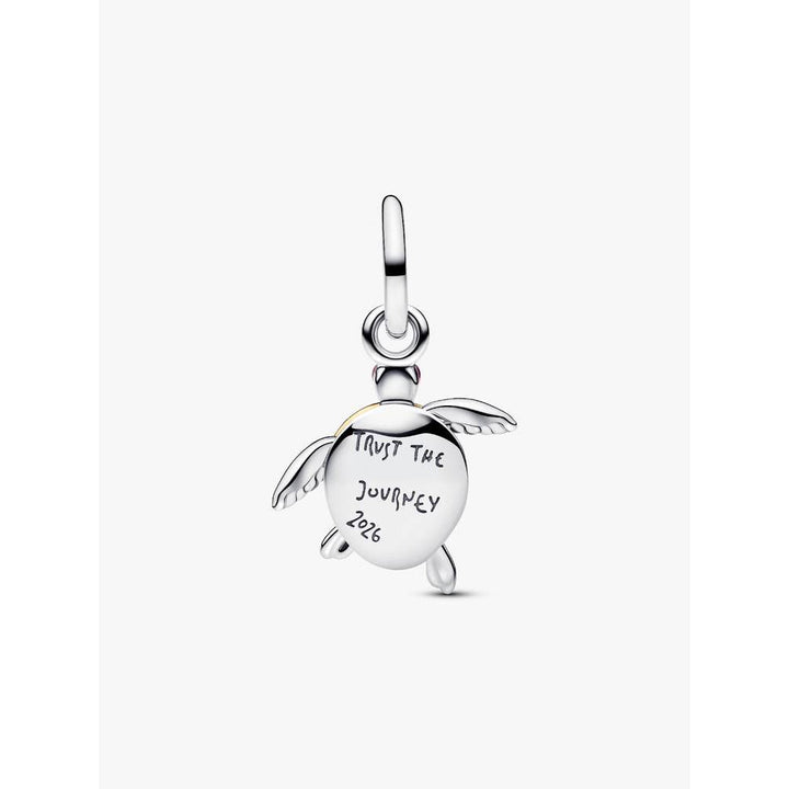 Pandora 2026 Pink Sea Turtle Lab-grown Diamond Dangle Charm 5