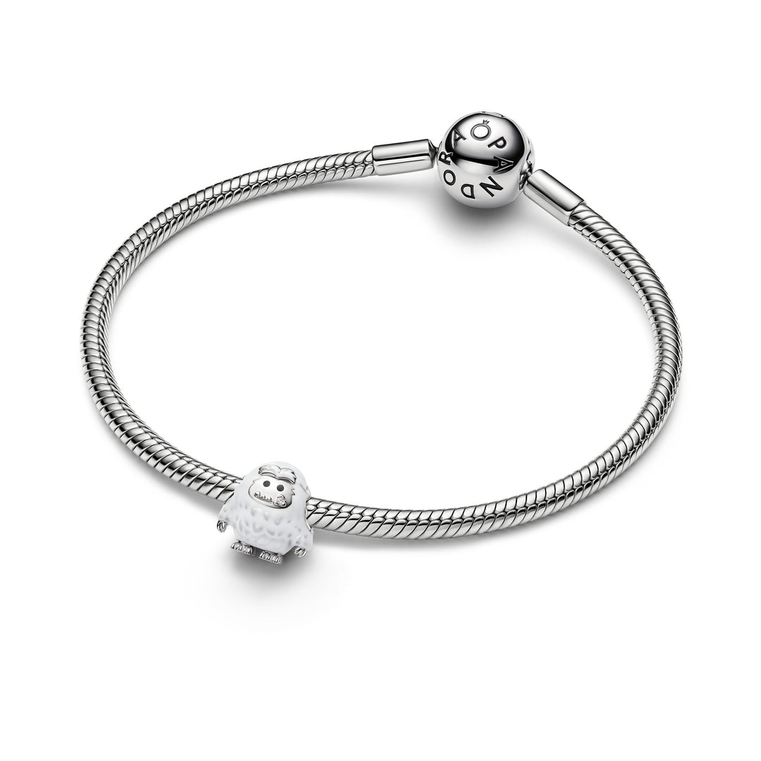 Pandora Silver Snowy Yeti Charm - Mococo