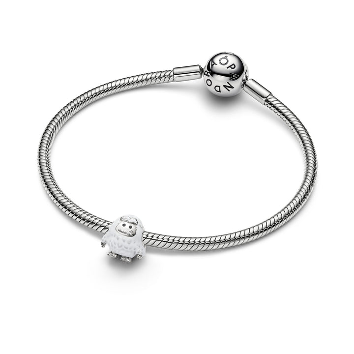 Pandora Silver Snowy Yeti Charm - Mococo