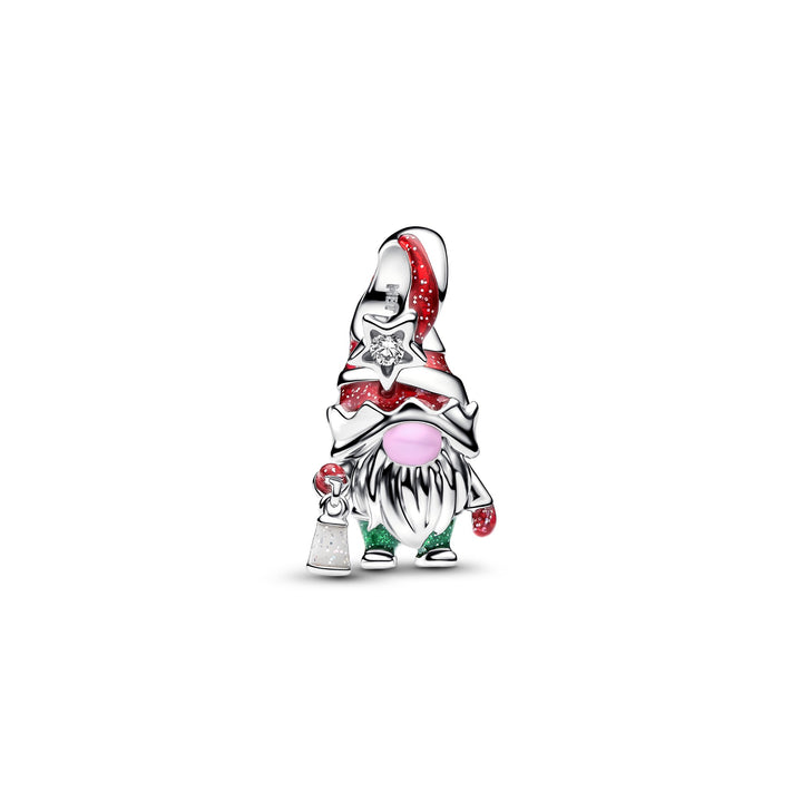 Pandora Silver Glow-in-the-dark Gnome Charm - Mococo