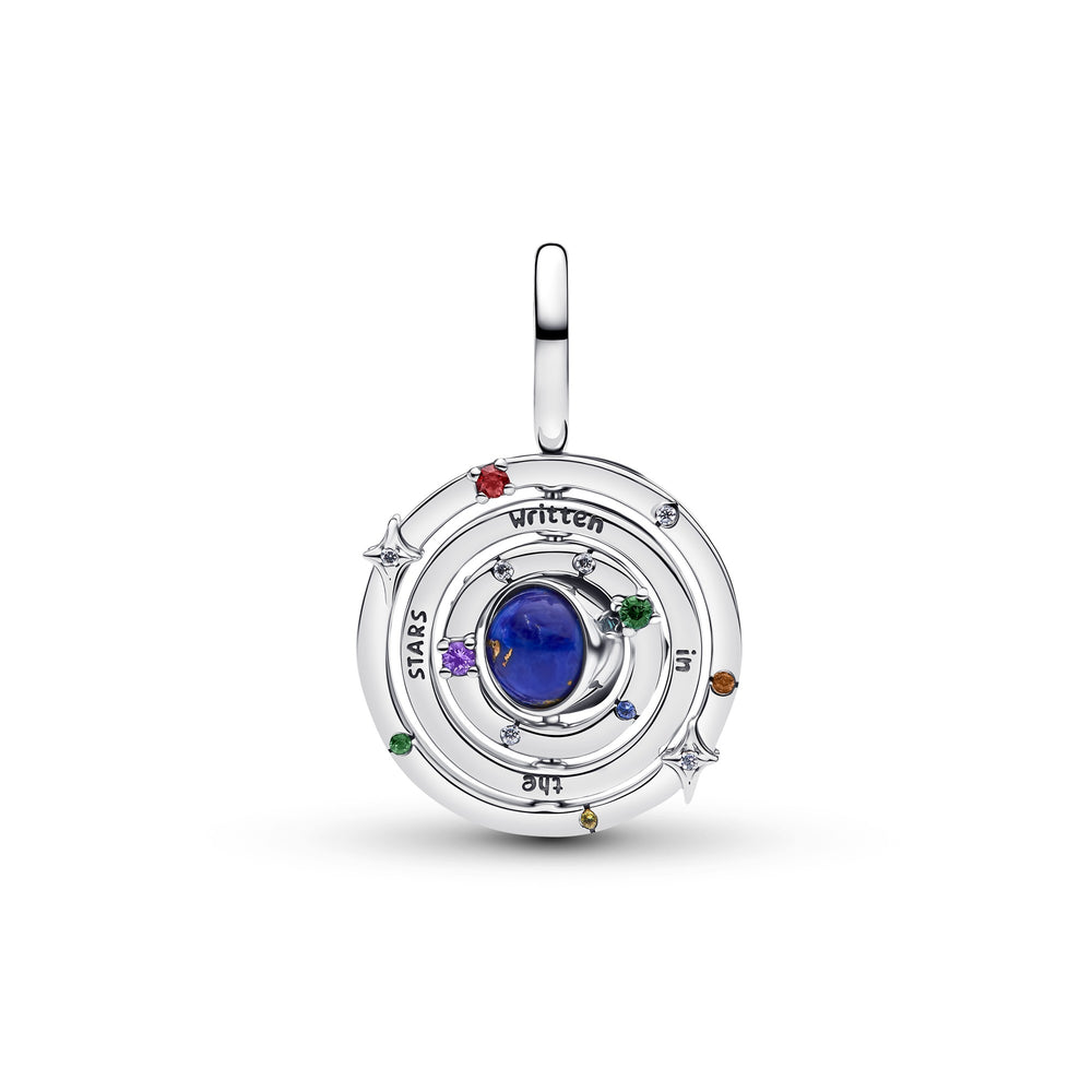 Pandora Silver Spinning Armillary Sphere Dangle Charm - Mococo